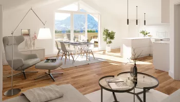 ALPENGLÜCK - OBERAUDORF<br>3D Visualisierung