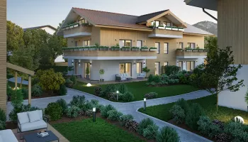 ALPENGLÜCK - OBERAUDORF<br>3D Visualisierung