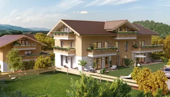 ALPENGLÜCK - OBERAUDORF<br>3D Visualisierung